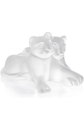 Статуэтка Lion "Tambwee Lion Cubs" Lalique, арт. 1166700 в ЦУМ | Фото №1 Статуэтка Lion "Tambwee Lion Cubs" Lalique #color# | Фото №1