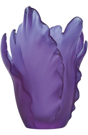 Ваза tulipe DAUM фиолетового цвета, арт. 05213-2 | Фото 1 (Статус проверки: Проверена категория; Ограничения доставки: fragile-2)