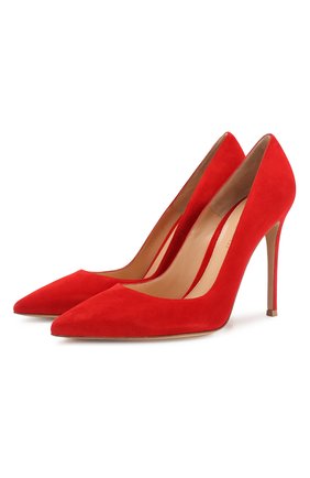 Замшевые туфли Gianvito 105 на шпильке | Фото №1 Замшевые туфли Gianvito 105 на шпильке | Фото №1