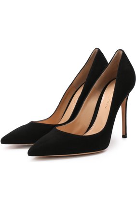Замшевые туфли Gianvito 105 на шпильке | Фото №1 Замшевые туфли Gianvito 105 на шпильке | Фото №1