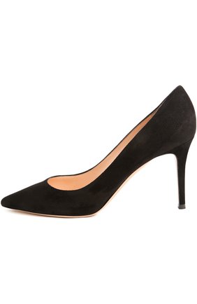 Замшевые туфли Gianvito 85 на шпильке | Фото №1 Замшевые туфли Gianvito 85 на шпильке | Фото №1