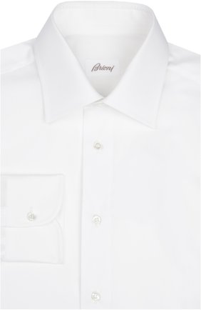 Мужская сорочка BRIONI белого цвета по цене 39950 руб., арт. RCL9/PZ014 | Фото 1 Мужская сорочка BRIONI белого цвета, арт. RCL9/PZ014 | Фото 1