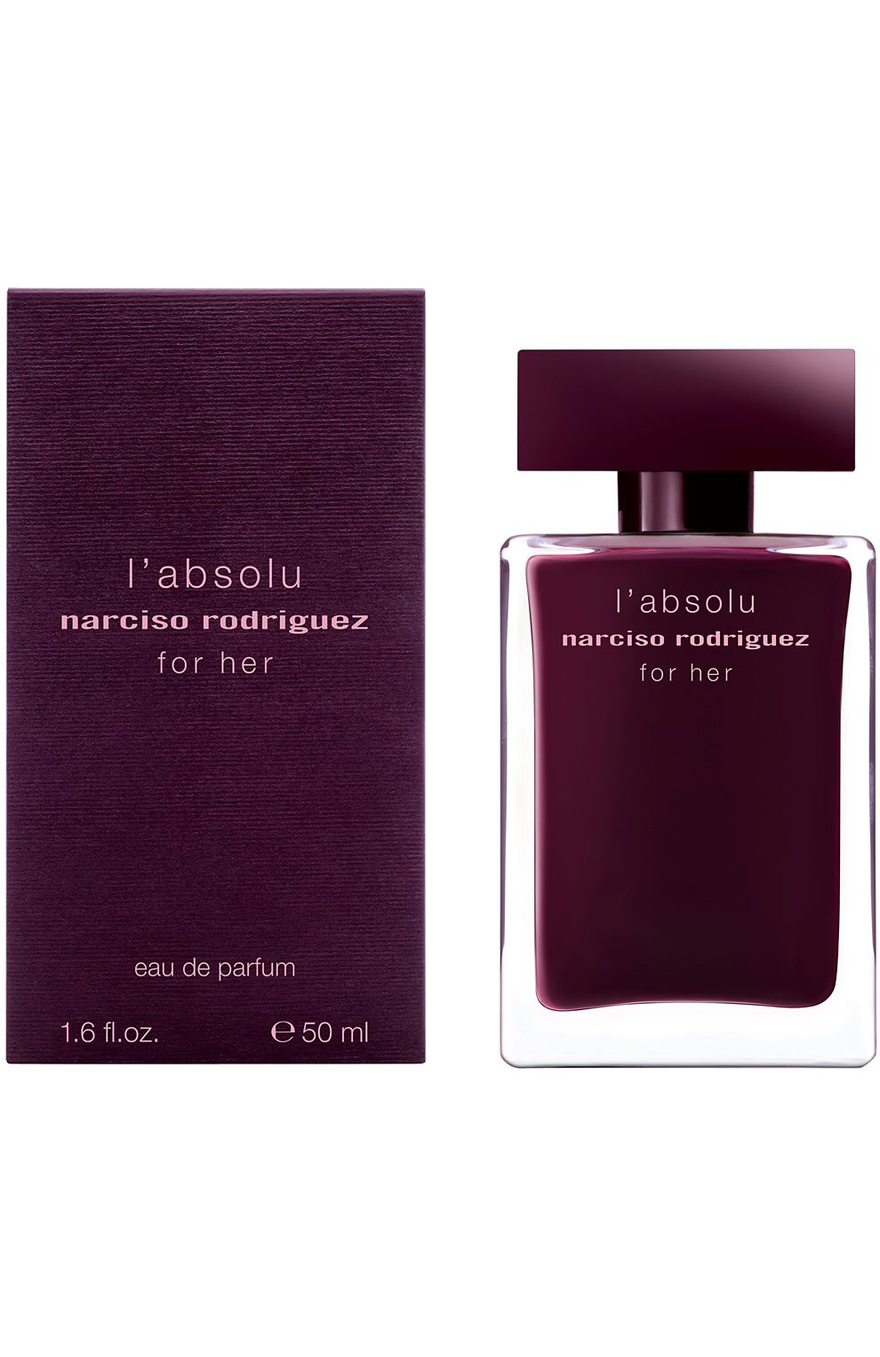 Женский парфюмерная вода for her absolu NARCISO RODRIGUEZ бесцветного цвета, арт. 892945BP | Фото 1