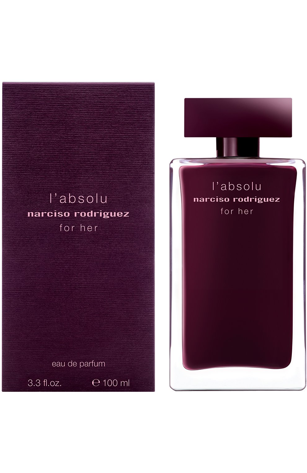 Женский парфюмерная вода for her absolu NARCISO RODRIGUEZ бесцветного цвета, арт. 892955BP | Фото 1
