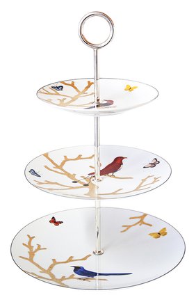 Мужского этажерка aux oiseaux BERNARDAUD бесцветного цвета по цене 82850 руб., арт. 2488/21533 | Фото 1 Мужского этажерка aux oiseaux BERNARDAUD бесцветного цвета, арт. 2488/21533 | Фото 1