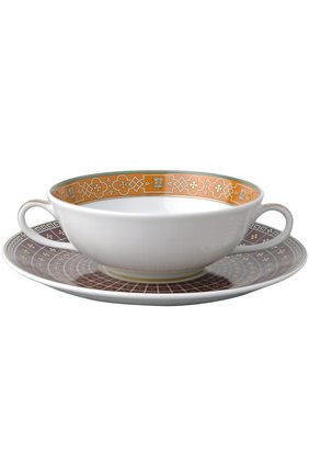 Мужского пиала для супа с блюдцем grand versailles BERNARDAUD бесцветного цвета по цене 32480 руб., арт. 0696/77 | Фото 1 Мужского пиала для супа с блюдцем grand versailles BERNARDAUD бесцветного цвета, арт. 0696/77 | Фото 1