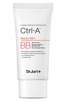 Женский себо-контролирующий bb крем ctrl-a DR.JART+ бесцветного цвета по цене 3360 руб., арт. 8809239662414 | Фото 1 Женский себо-контролирующий bb крем ctrl-a DR.JART+ бесцветного цвета, арт. 8809239662414 | Фото 1