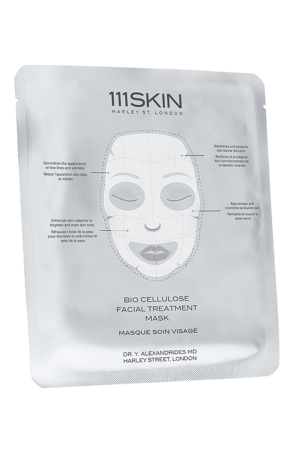 Женская маски биоцеллюлозные для лица 111SKIN бесцветного цвета, арт. 5060280370106 | Фото 1