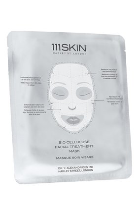 Маски биоцеллюлозные для лица 111SKIN бесцветного цвета, арт. 5060280370106 | Фото 1 (Статус проверки: Проверена категория)