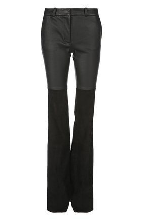 Женские черные кожаные брюки Rachel Zoe, арт. 31R16P04 купить в ЦУМ | Фото №1 Кожаные брюки Rachel Zoe черные | Фото №1