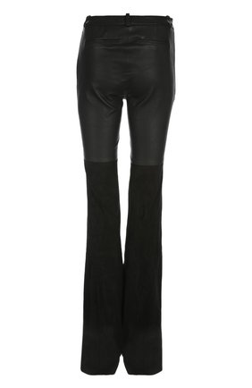 Женские черные кожаные брюки Rachel Zoe, арт. 31R16P04 купить в ЦУМ | Фото №1 Кожаные брюки Rachel Zoe черные | Фото №1