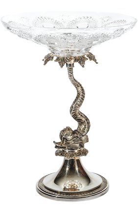 Ваза для центра стола Dolphin Tsar, арт. 396560PL в ЦУМ | Фото №1 Ваза для центра стола Dolphin Tsar #color# | Фото №1