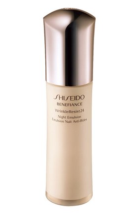 Женского ночная эмульсия с комплексом против морщин 24 часа benefiance SHISEIDO бесцветного цвета по цене 7200 руб., арт. 10308SH | Фото 1 Женского ночная эмульсия с комплексом против морщин 24 часа benefiance SHISEIDO бесцветного цвета, арт. 10308SH | Фото 1