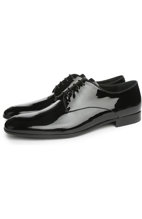 Мужской туфли GIORGIO ARMANI черного цвета по цене 53900 руб., арт. X2C055/XC882 | Фото 2 Мужской туфли GIORGIO ARMANI черного цвета, арт. X2C055/XC882 | Фото 2
