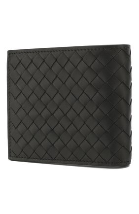 Мужской кожаное портмоне BOTTEGA VENETA черного цвета по цене 32150 руб., арт. 113993/V4651 | Фото 2 Мужской кожаное портмоне BOTTEGA VENETA черного цвета, арт. 113993/V4651 | Фото 2