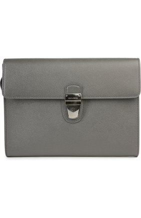 Мужской серый портфель Dolce & Gabbana, арт. 0115/BM1312/A1001 купить в ЦУМ | Фото №1 Портфель Dolce & Gabbana серый | Фото №1