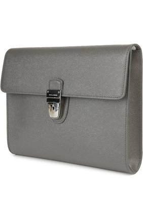 Мужской серый портфель Dolce & Gabbana, арт. 0115/BM1312/A1001 купить в ЦУМ | Фото №3 Портфель Dolce & Gabbana серый | Фото №3