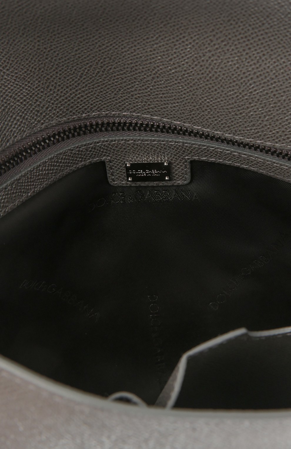 Мужской серый портфель Dolce & Gabbana, арт. 0115/BM1312/A1001 купить в ЦУМ | Фото №5 Портфель Dolce & Gabbana серый | Фото №5