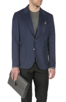 Мужской серый портфель Dolce & Gabbana, арт. 0115/BM1312/A1001 купить в ЦУМ | Фото №7 Портфель Dolce & Gabbana серый | Фото №7