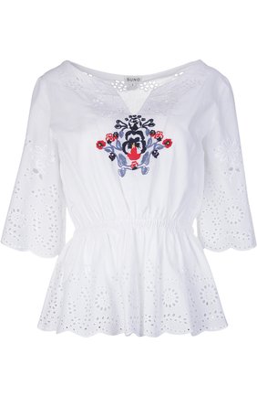 Женская белая блуза Suno, арт. R1760 купить в ЦУМ | Фото №1 Женская блуза Suno, цвет белый, арт. R1760 в ЦУМ | Фото №1