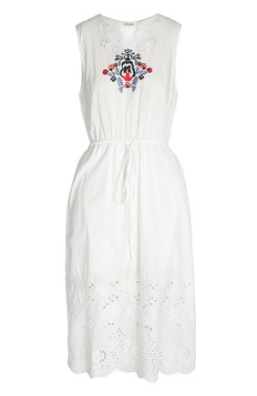 Женское белое платье Suno, арт. R7858 купить в ЦУМ | Фото №1 Платье Suno белое | Фото №1
