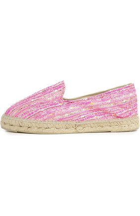 Женские розовые текстильные эспадрильи ibiza Manebi, арт. IBIZA/NE0N TWEED/V 4.0 N купить в ЦУМ | Фото №1 Текстильные эспадрильи Ibiza Manebi розовые | Фото №1