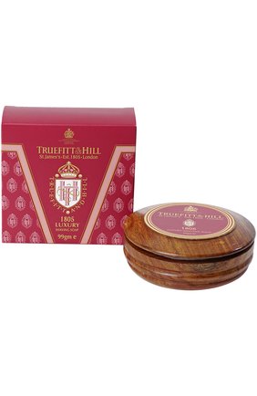 Мужская люкс-мыло для бритья в деревянной чаше 1805 TRUEFITT&HILL бесцветного цвета по цене 6080 руб., арт. 1805 | Фото 2 Мужская люкс-мыло для бритья в деревянной чаше 1805 TRUEFITT&HILL бесцветного цвета, арт. 1805 | Фото 2