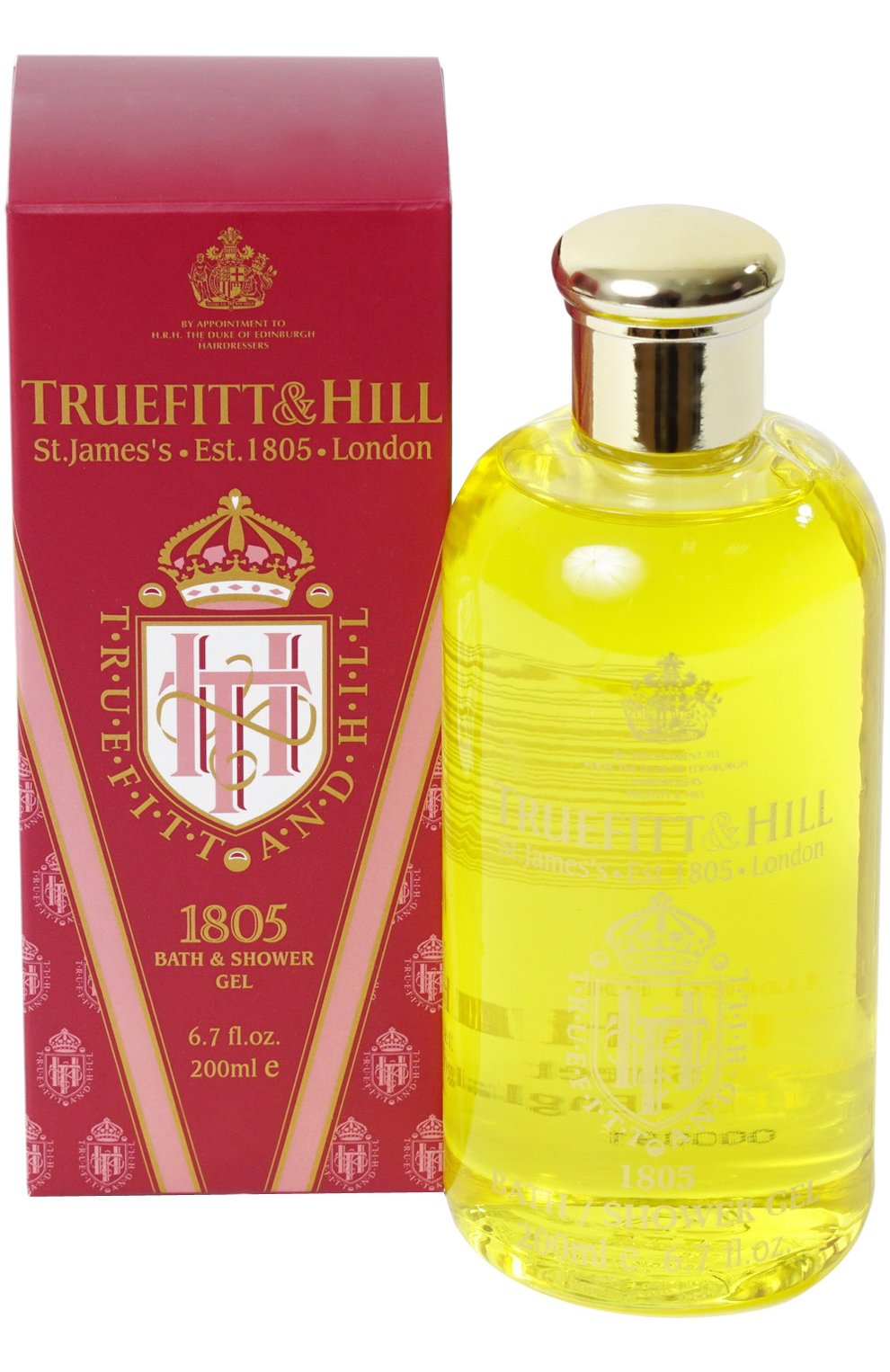 Мужского гель для ванны и душа 1805 TRUEFITT&HILL бесцветного цвета, арт. 38 | Фото 1 (Статус проверки: Проверена категория)