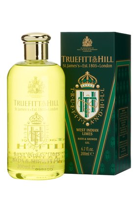 Мужского гель для ванны и душа west indian limes (200ml) TRUEFITT&HILL бесцветного цвета по цене 3360 руб., арт. 28 | Фото 1 Мужского гель для ванны и душа west indian limes (200ml) TRUEFITT&HILL бесцветного цвета, арт. 28 | Фото 1 (Статус проверки: Проверена категория)