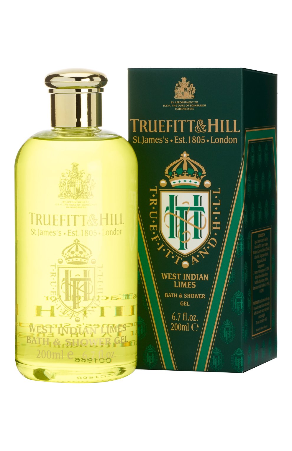 Мужского гель для ванны и душа west indian limes (200ml) TRUEFITT&HILL бесцветного цвета, арт. 28 | Фото 1 (Тип продукта: Гели; Статус проверки: Проверена категория)