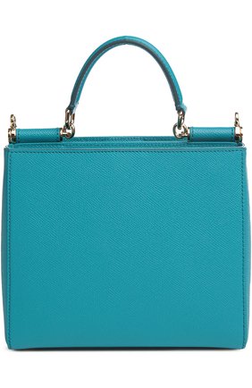 Женская сумка-тоут sicily с зеркалом DOLCE & GABBANA синяя цвета, арт. 0116/BB6098/A1001 купить в ЦУМ | Фото №1 Сумка-тоут Sicily с зеркалом Dolce & Gabbana синяя цвета | Фото №1