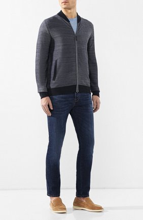 Мужские замшевые лоферы summer walk LORO PIANA бежевого цвета по цене 58550 руб., арт. FAE8124 | Фото 2 Мужские замшевые лоферы summer walk LORO PIANA бежевого цвета, арт. FAE8124 | Фото 2