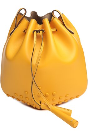 Женская сумка TOD’S желтая цвета, арт. XBWGMMKG100T0P купить в ЦУМ | Фото №1 Сумка Tod’s желтая цвета | Фото №1