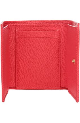 Кожаный кошелек Dolce & Gabbana, розового цвета, арт. 0116/BI0770/A1001 в ЦУМ | Фото №3 Кожаный кошелек Dolce & Gabbana розового цвета | Фото №3