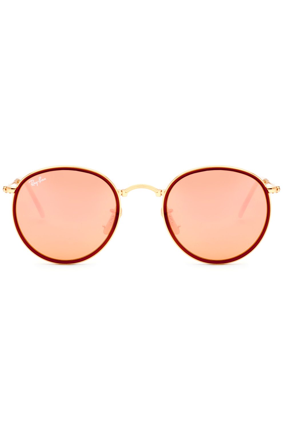 Женские солнцезащитные очки RAY-BAN красного цвета, арт. 3517-001/Z2 | Фото 1