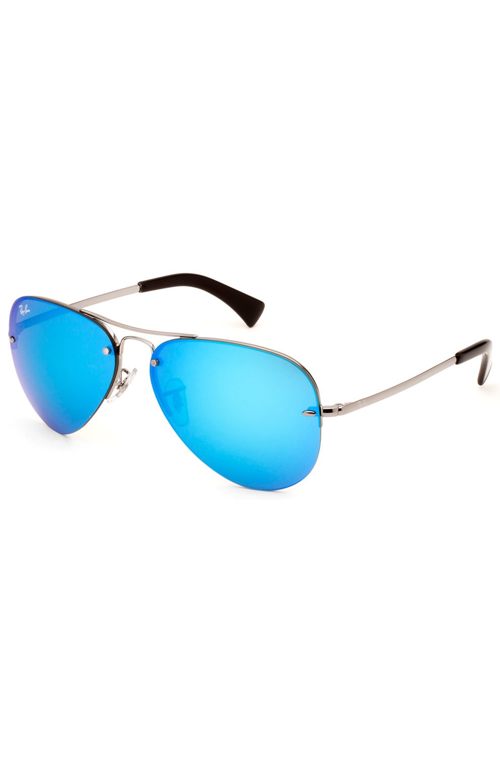 Женские солнцезащитные очки RAY-BAN синего цвета по цене 11600 руб., арт. 3449-004/55 | Фото 2 Женские солнцезащитные очки RAY-BAN синего цвета, арт. 3449-004/55 | Фото 2
