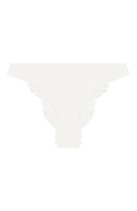 Женские трусы-слипы LA PERLA белого цвета, арт. 0017351 | Фото 1 (Материал внешний: Синтетический материал; Статус проверки: Проверено, Проверена категория)