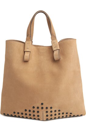 Женская сумка gommino TOD’S бежевая цвета, арт. XBWGMMFG300XCG купить в ЦУМ | Фото №1 Сумка Gommino Tod’s бежевая цвета | Фото №1