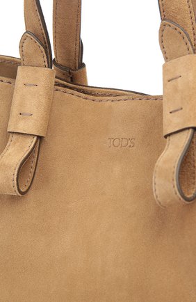 Женская сумка gommino TOD’S бежевая цвета, арт. XBWGMMFG300XCG купить в ЦУМ | Фото №6 Сумка Gommino Tod’s бежевая цвета | Фото №6