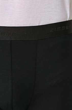 Мужские кальсоны из вискозы с широкой резинкой ZIMMERLI черного цвета, арт. 700/1349 | Фото 5 (Кросс-КТ: бельё; Материал внешний: Вискоза; Длина (брюки, джинсы): Укороченные; Статус проверки: Проверена категория)