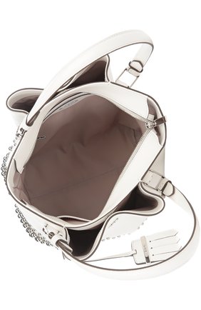 Женская сумка TOD’S белая цвета, арт. XBWAACAP201TIC купить в ЦУМ | Фото №4 Сумка Tod’s белая цвета | Фото №4
