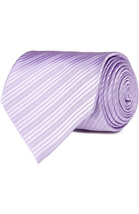 Мужской шелковый фактурный галстук TOM FORD лилового цвета, арт. 7TF42XTF | Фото 1 (Материал: Шелк, Текстиль; Статус проверки: Проверено; Принт: С принтом)