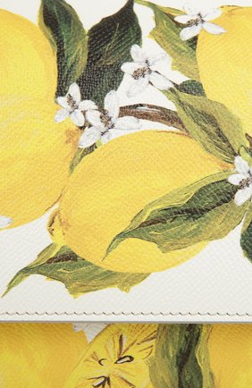 Женская сумка sicily medium с принтом DOLCE & GABBANA желтая цвета, арт. 0116/BB6002/AC520 купить в ЦУМ | Фото №6 Сумка Sicily medium с принтом Dolce & Gabbana желтая цвета | Фото №6