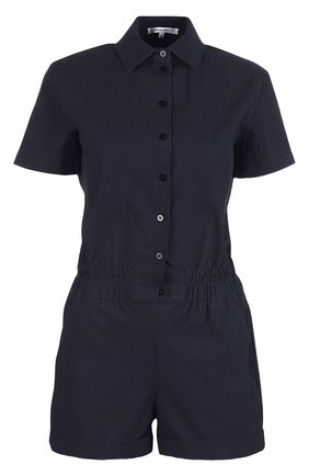 Женский синий комбинезон Carven, арт. 190CM04 купить в ЦУМ | Фото №1 Комбинезон Carven синий | Фото №1