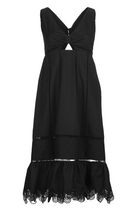 Женское черное платье Thakoon, арт. T116CCDRT311 купить в ЦУМ | Фото №1 Платье Thakoon черное | Фото №1