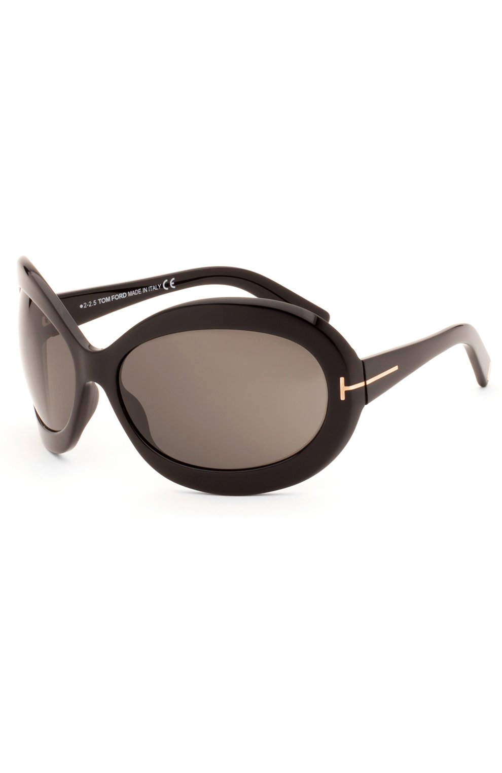Женские очки солнцезащитные TOM FORD черного цвета, арт. TF428 01A | Фото 2 (Тип очков: С/з)