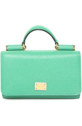 Кожаный чехол Mini Von для iPhone 6/6S Dolce & Gabbana, цвет , арт. 0116/BI0653/A1001 в ЦУМ | Фото №1 Кожаный чехол Mini Von для iPhone 6/6S Dolce & Gabbana | Фото №1