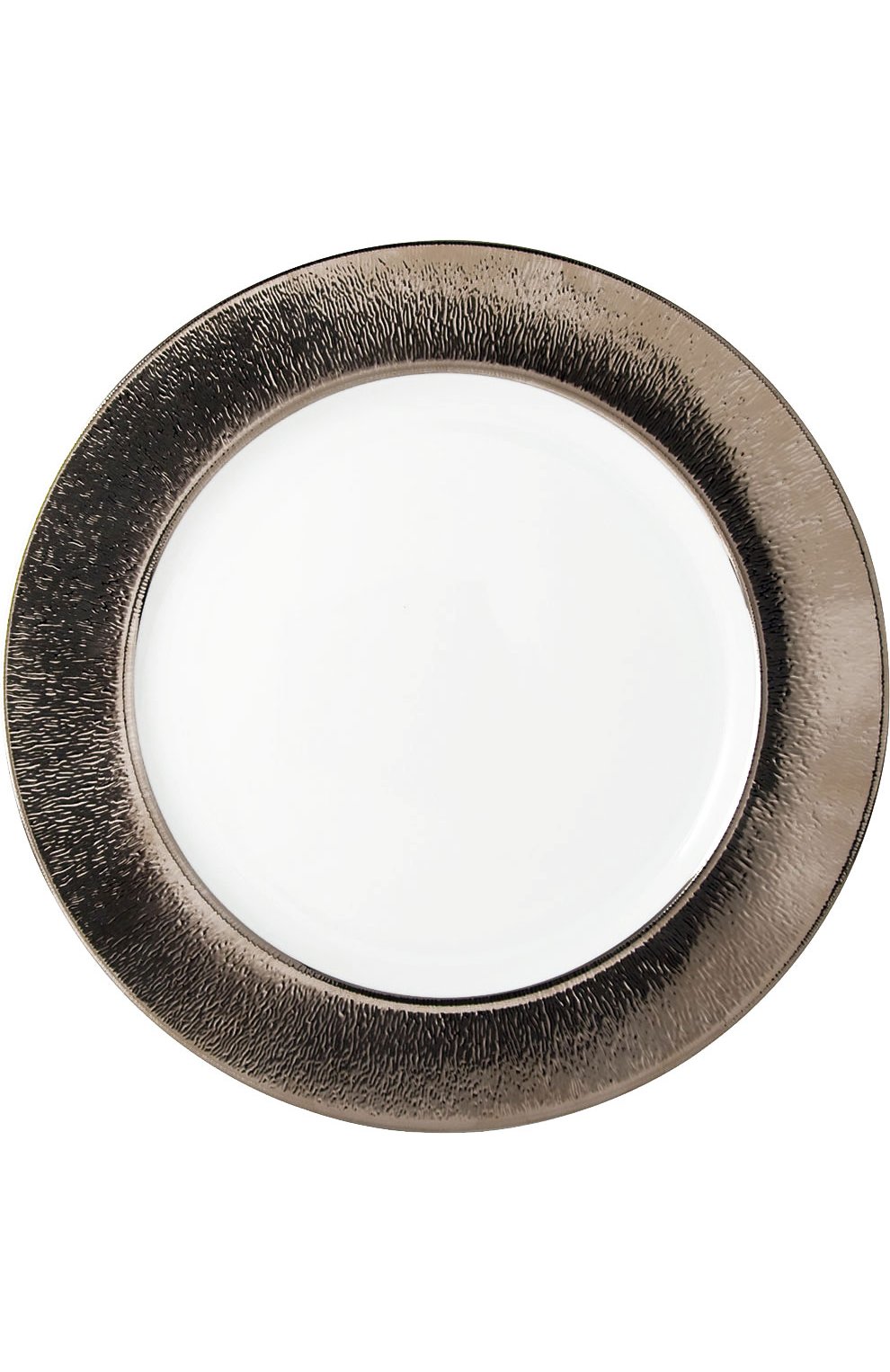 Мужского тарелка подстановочная dune platine BERNARDAUD бесцветного цвета, арт. 0049/7 | Фото 1