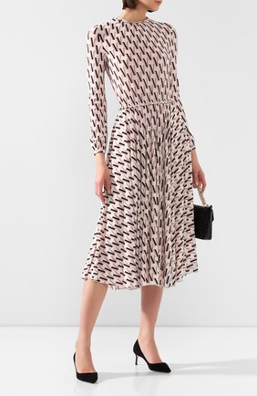 Женская замшевые туфли romy 60 JIMMY CHOO черного цвета по цене 42800 руб., арт. R0MY 60/SUE | Фото 2 Женская замшевые туфли romy 60 JIMMY CHOO черного цвета, арт. R0MY 60/SUE | Фото 2
