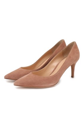 Замшевые туфли Gianvito 70 | Фото №1 Замшевые туфли Gianvito 70 | Фото №1